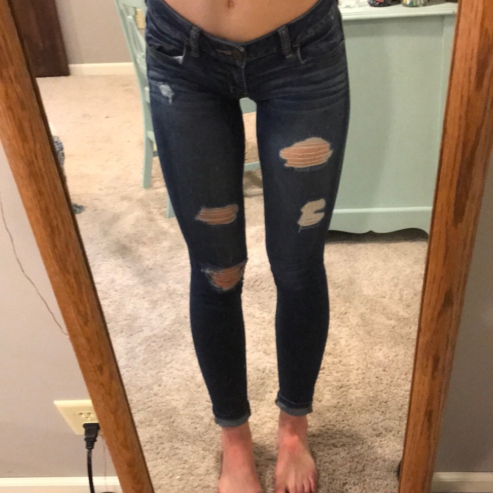 Distressed Skinny Jeans